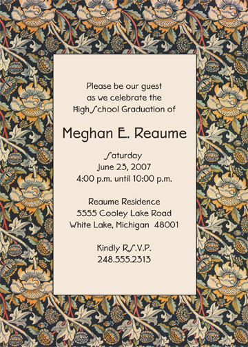 Graduation Party Invitation