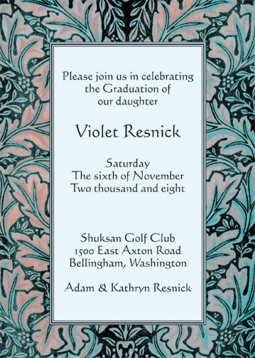 Graduation Party Invitation