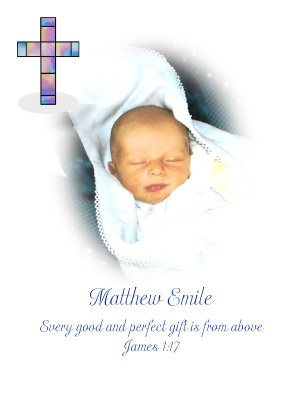 Christening Invitation & Announcement
