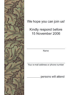 Response Card