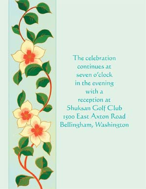 Reception Card
