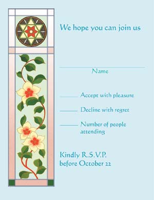 Reception Card
