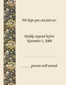 Response Card