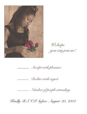 Response Card