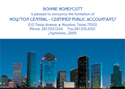 New Business Announcement