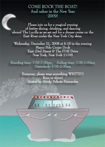 New Year's Eve Party Invitation