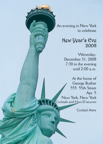 New Year's Eve Party Invitation