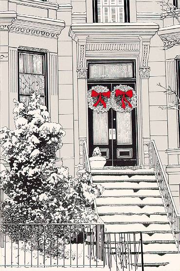 Brownstone Winter I
