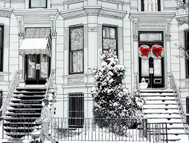Brownstone Winter I