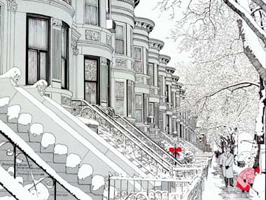 Brownstone Winter III