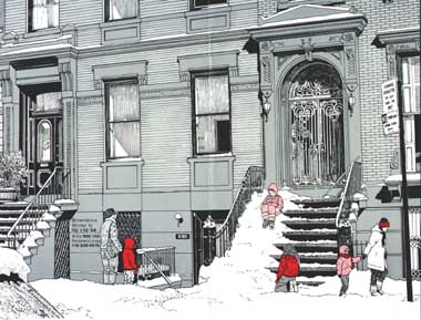 Brownstone Winter IV