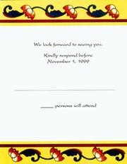 Response Card