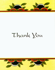 Thank You Card