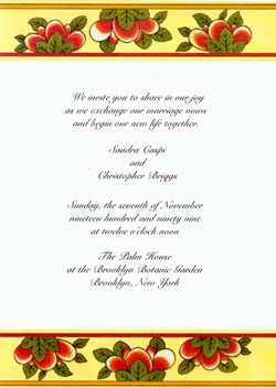 Wedding Invitation