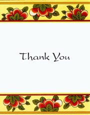 Thank You Card