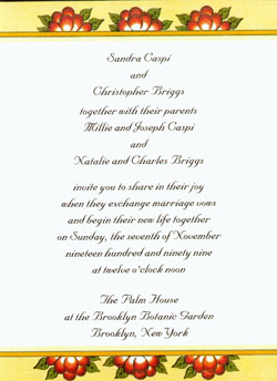 Wedding Invitation