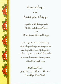 Wedding Invitation