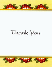Thank You Card