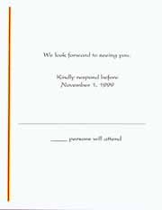 Response Card
