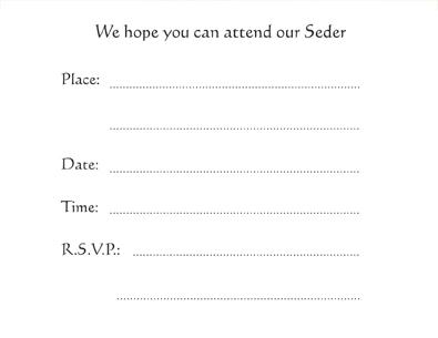Invitation
