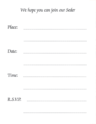 Invitation