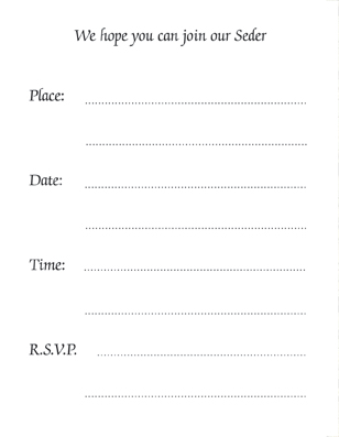 Invitation
