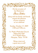 Retirement Party Invitation Retirement Party Invitation