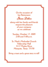 Retirement Party Invitation Retirement Party Invitation