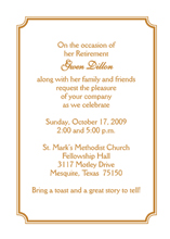 Retirement Party Invitation Retirement Party Invitation