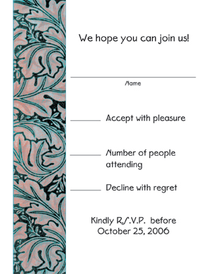 Response Card