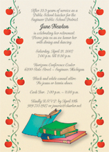 Teachers Retirement Party Invitation Teachers Retirement Party Invitation
