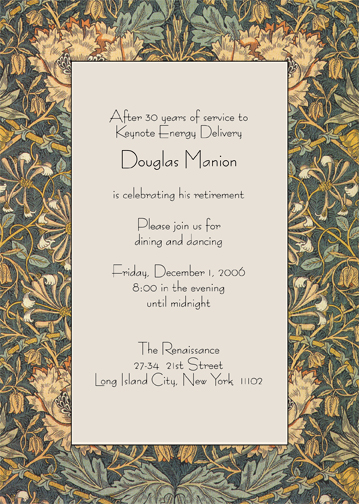 Retirement Party Invitation