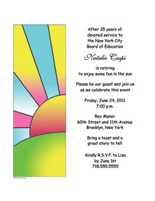 Retirement Party Invitation Letter Retirement Party Invitation Letter