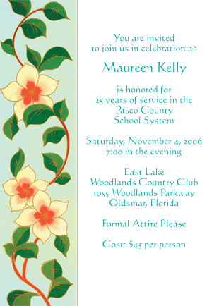 Retirement Party Invitation