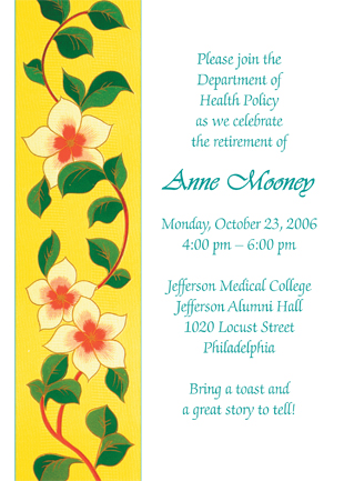 Retirement Party Invitations on Return To Main Retirement Party Invitations Page