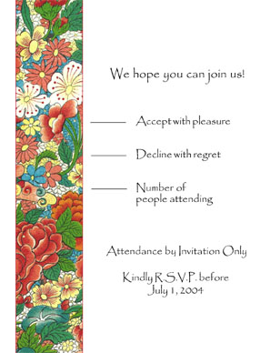 Response Card