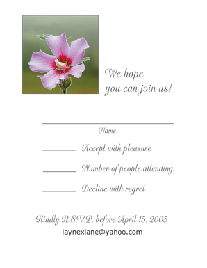 Response Card