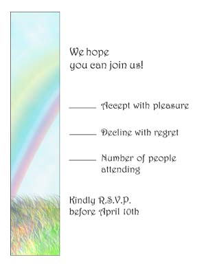 Response Card