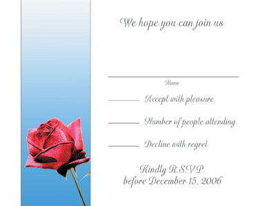 Response Card