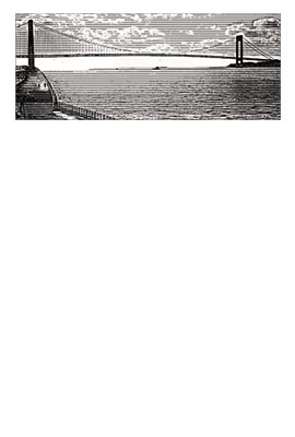 Verrazano Narrows Bridge Stationery