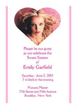 Sweet 16 Invitations