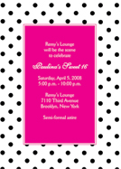Sweet Sixteen Invitation