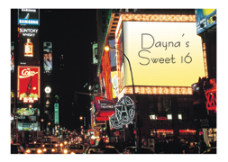 Sweet 16 Invitations, Sweet Sixteen Party Invitations