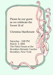 Sweet 16 Invites, Sweet Sixteen Party Invitations