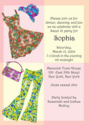 Sweet 16 Invites, Sweet Sixteen Party Invitations