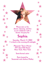 Sweet 16 Invites, Sweet Sixteen Party Invitations