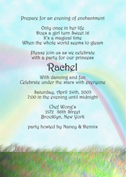 Sweet 16 Invites, Sweet Sixteen Party Invitations