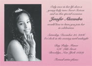 Sweet Sixteen Invitation