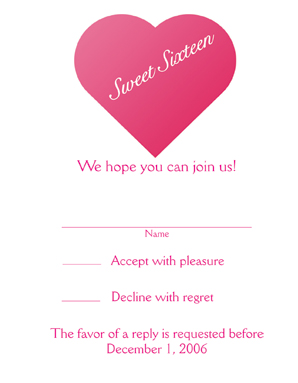 Response Card