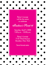 Sweet 16 Invites, Sweet Sixteen Party Invitations